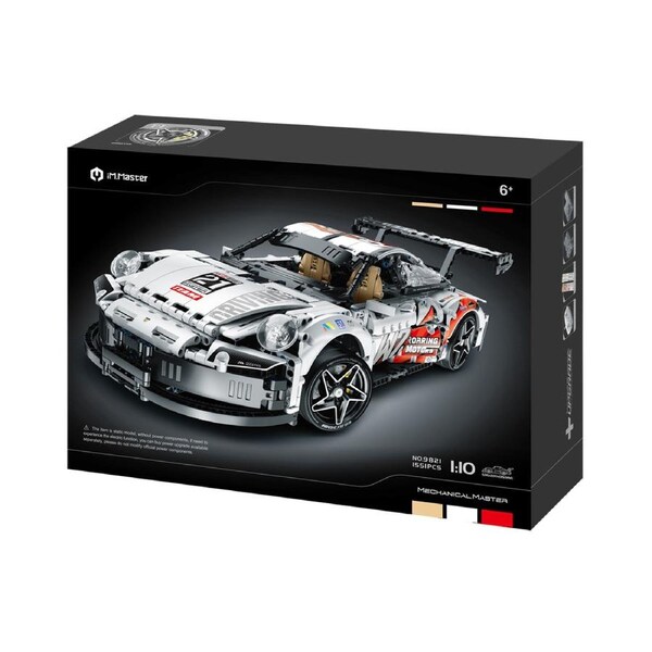 1551pc iM.Master 1:10 Static Supercar Fighter Model Interactive Building Toy 6y+