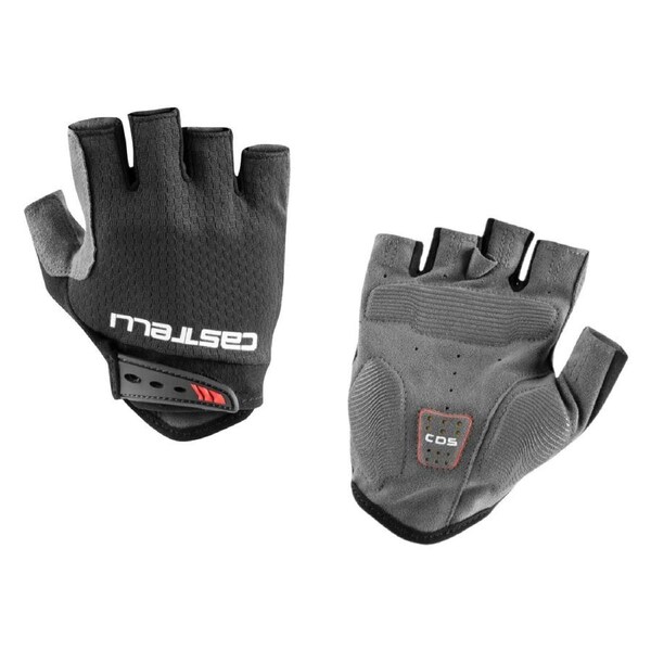 Castelli Entrata V Kids Glove Light Black (Size 12A)