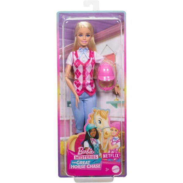 Barbie Mysteries: The Great Horse Chase Malibu Doll HXJ38