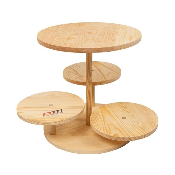 4 Tier Round Dessert Stand Tower Cake Cupcake Display