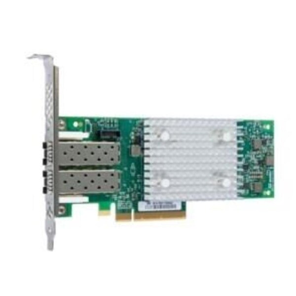 HPE StoreFabric SN1100Q Fibre Channel Host Bus Adapter - Plug-in Card - PCI Express 3.0 - 2 x Total Fibre Channel Port(s) - 2 x LC Port(s) - SFP+ -