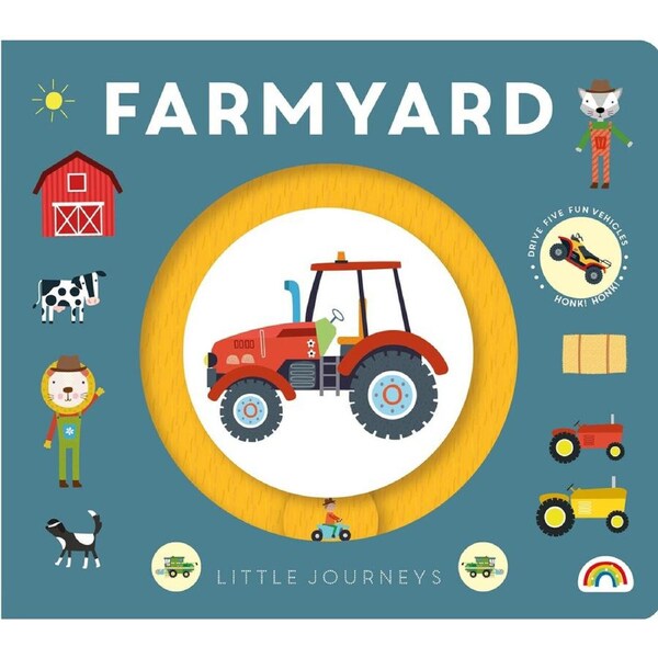 Really Decent Books Little Journeys Childrens Reading Book- Farmyard 3Y+