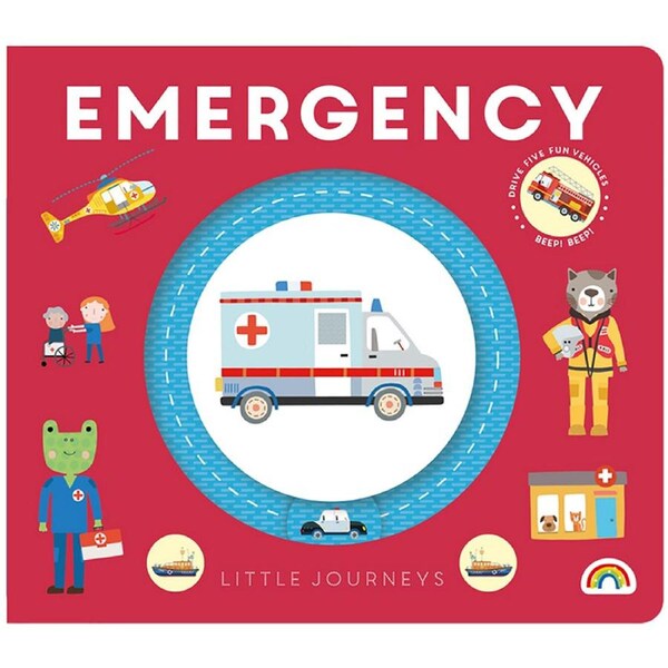 Really Decent Books Little Journeys Childrens Reading Book- Emergency 3Y+