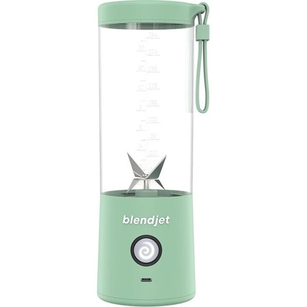 BlendJet 2 Portable Rechargeable Electric Blender Smoothie Maker/Mixer Sea Glass