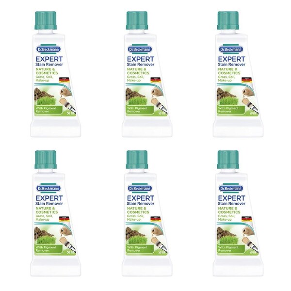 6x Dr Beckmann 50ml Stain Devils Nature & Cosmetics Cleaner w/ Pigment Remover