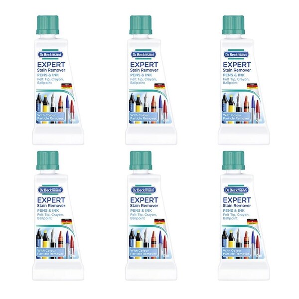 6x Dr Beckmann 50ml Stain Devil Nature Cosmetics Stain Cleaner w/Pigment Remover