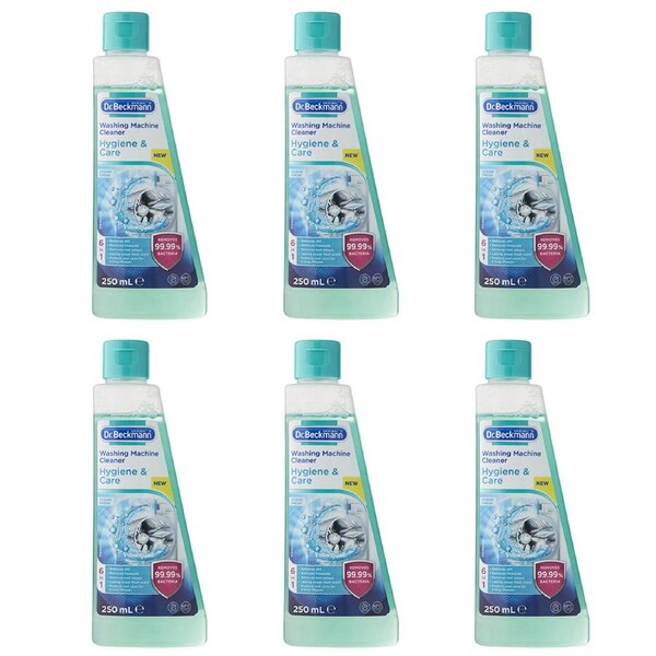 6x Dr Beckmann Washing Machine Cleaner Hygiene & Care Dirt Remover Ocean Fresh