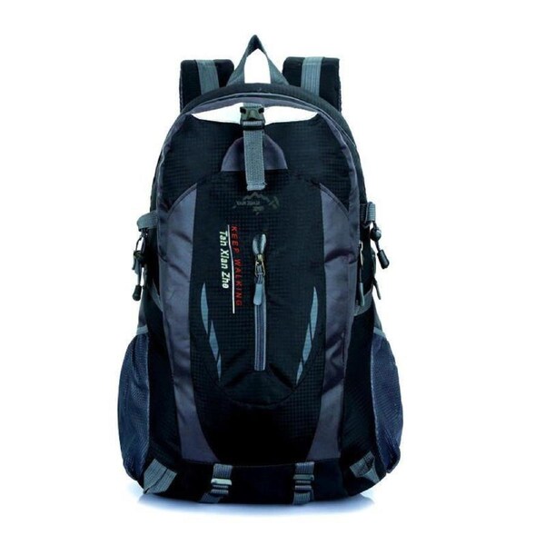 Black 30L Waterproof Hiking Camping Bag