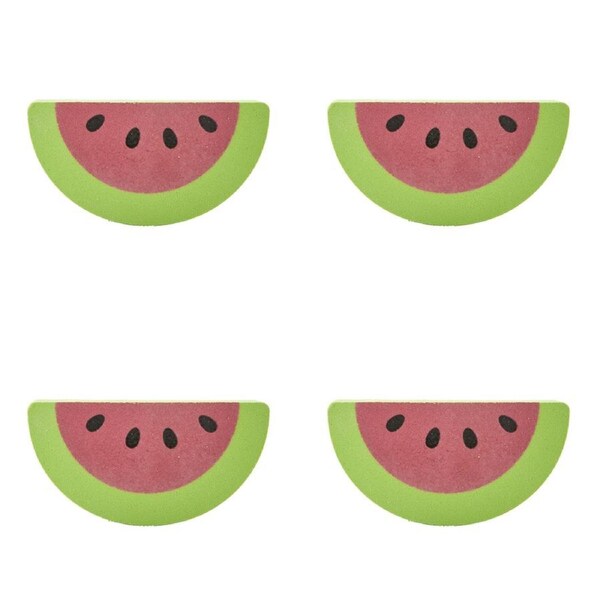 4x Sundae 100g Kids Fizzing Bath Bomb Bathroom Shower Watermelon Body/Skin Wash