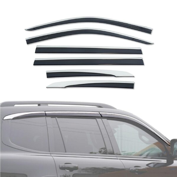 Stainless Trim Weather Shields for GWM Tank 500 2024-Onwards