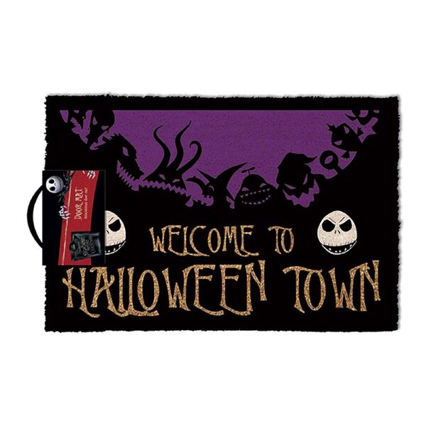 The Nightmare Before Christmas Halloween Town Doormat