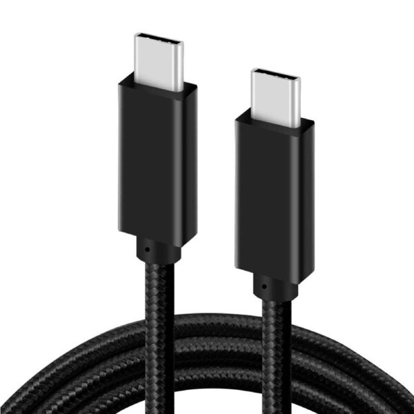 Usb-C To Usb-C Cable 100W Power Delivery Usb C 3.2 10Gbps 4K 60Hz Video Cord Compatible With Iphone 15 Pro Max, Macbook Pro, Ipad Pro, Chromebook, Galaxy S24, Pixel 8, Switch, 1M