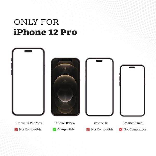 iPhone 13 Pro Compatible Case Cover With Hybrid Silicone - Lavendra Grey