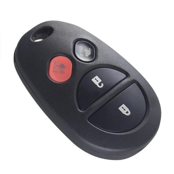4 Button 433MHz Key Fob to suit Toyota Aurion/Kluge
