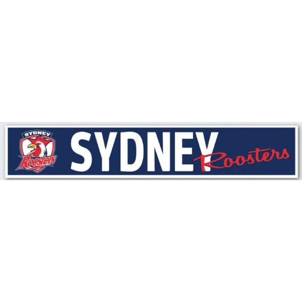 NRL Car Window Decal - Sydney Roosters - Sticker 280mm