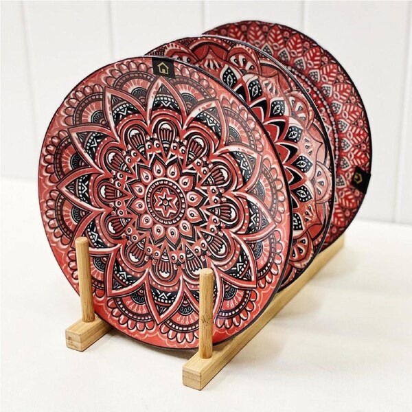 Casablanca Entree Plate - Red