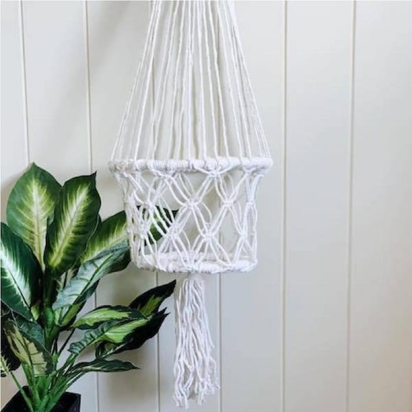 Macrame Single Pot Holder
