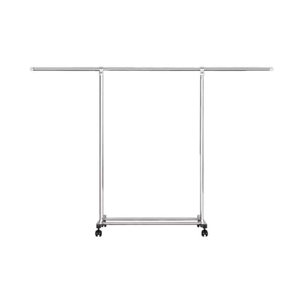 SOGA 200cm Stainless Steel Floor-Standing Clothes Rack - Durable and Space-Saving Laundry Organizer