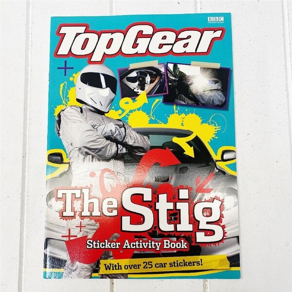 TopGear The Stig - Sticker Activity Book