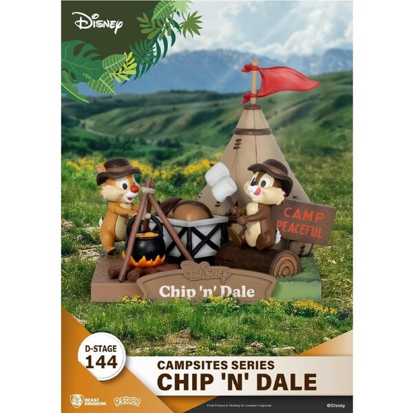 Beast Kingdom D Stage Disney Campsites Series Chip n Dale