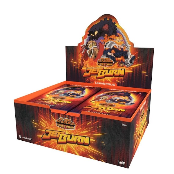 My Hero Academia Collectible Card Game Wave 6 Jet Burn Booster Box