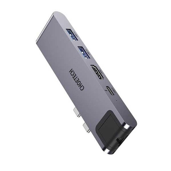 Choetech 7 In 2 Macbook Pro Air Usb Adapter Usb C Hub