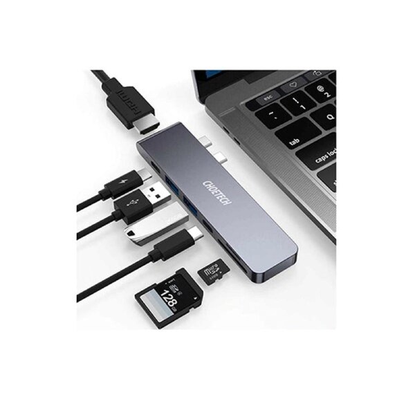 Choetech Usb C 7 In 1 Expand Docking Station Hub For Macbook Pro
