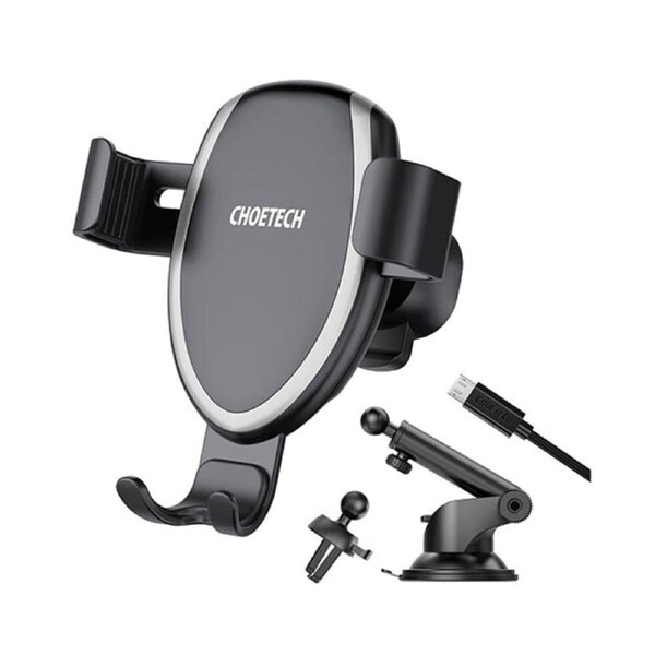Choetech Fast Wireless Charging Car Mount Phone Holder