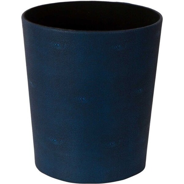 Belle Hunter Waste Trash Bin Garbage/Rubbish Storage Can Round 25x20cm Midnight