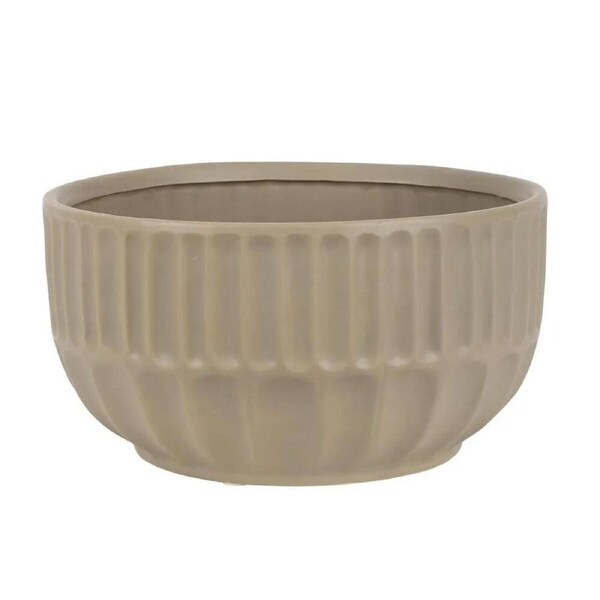 Belle Kartun Ceramic Noodle Bowl/Serving Dish Tableware Round 25.5cm Dove Green