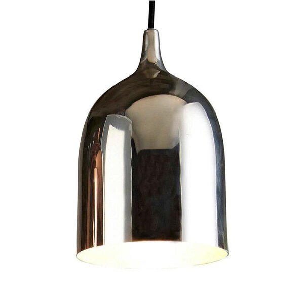 Belle Lumi-R Brass Ceiling Pendant Light 27cm Hanging Lamp Home Decor Silver