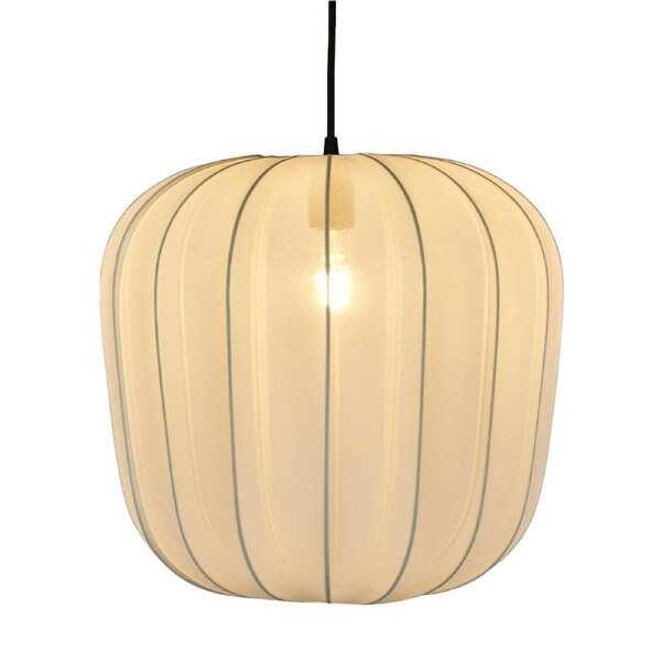 Belle Pumking Chiffon Shade Cover 43cm For Ceiling Pendant Light Large Ivory