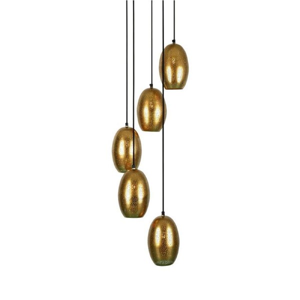 Belle Constellation Ceiling Pendant Light 20cm Hanging Lamp Decor Antique Brass