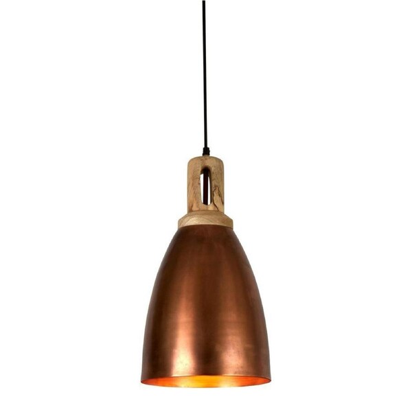 Belle Lewis Iron Ceiling Pendant Light 43cmHanging Lamp Decor Antique Copper