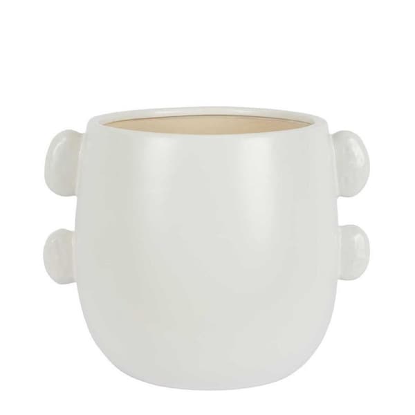 Belle Aiko 29.5cm Ceramic Pot Home Decor Display Plant Container Large White