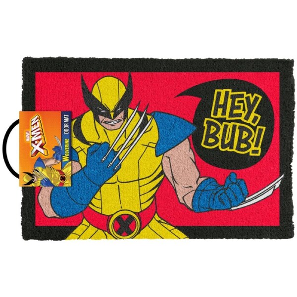 Marvel Comics Wolverine Hey Bub Welcome Doormat