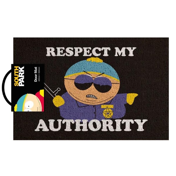 South Park Respect My Authority Doormat
