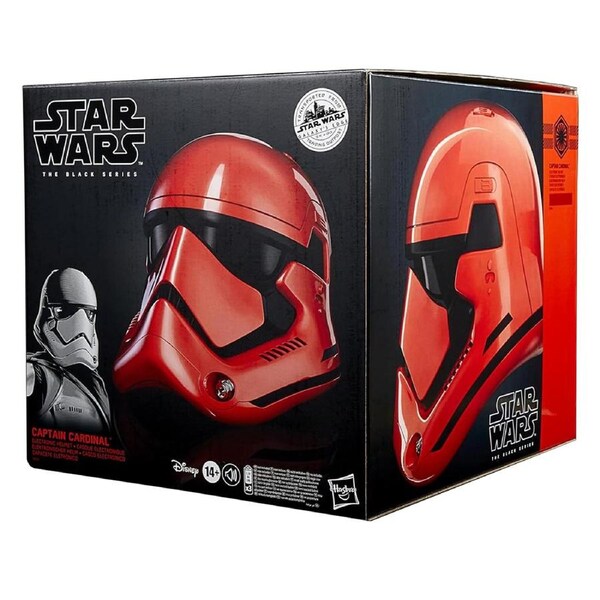 Star Wars The Black Series Galaxy's Edge Captain Cardinal Electronic Helmet