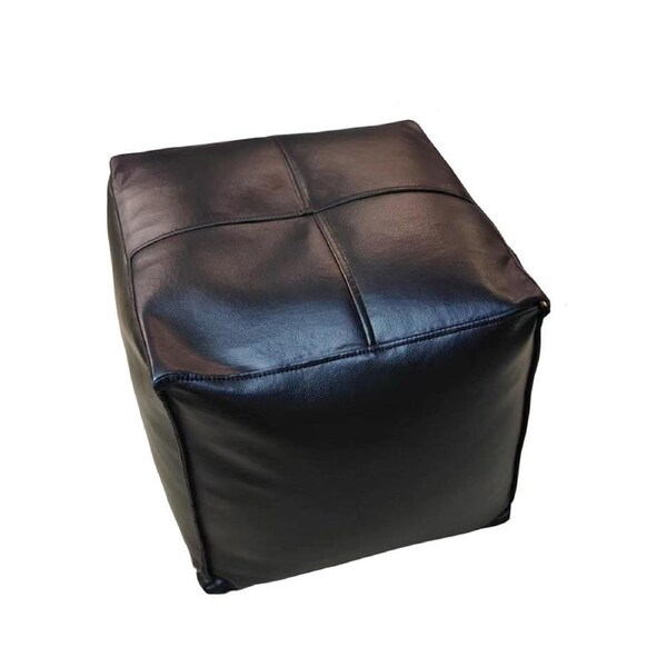 SOGA 40cm Pier Leather Pillow with EPP Insert Home Decor