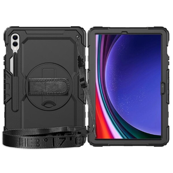 EFM Baja Rugged 3in1 Case Protection Cover For Samsung Galaxy Tab A9 Plus Black