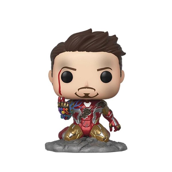 Funko Avengers 4 Endgame I Am Iron Man Glow Pop! Deluxe Vinyl Figure