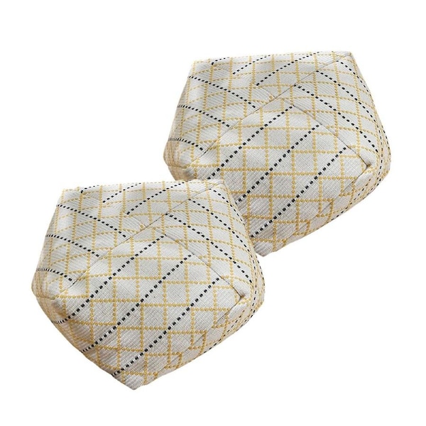 SOGA 2X 53cm Polyester-Cotton Blend Pillow EPP Particle Insert for Comfort and Support Home Decor