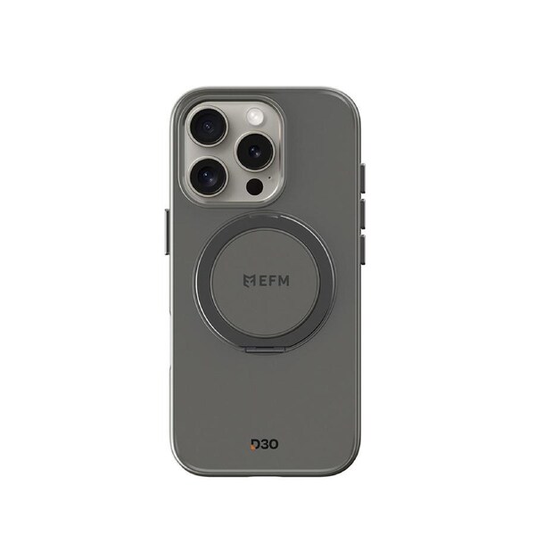 EFM Alta D3O Bio Case Phone Cover For Apple iPhone 16 Pro Max Titanium Grey