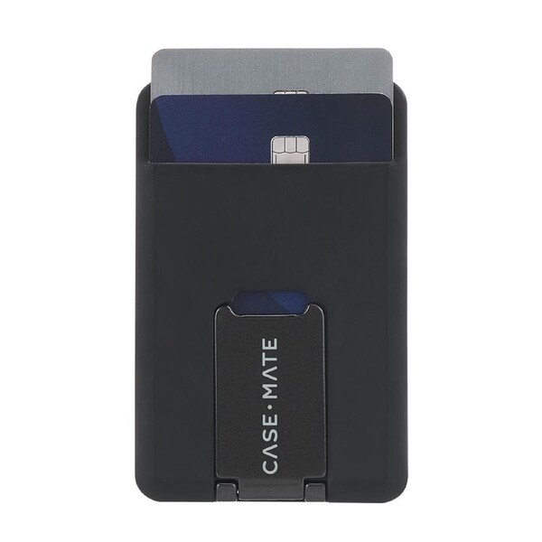Case-Mate Magnetic 3in1 Wallet Card Case Storage For MagSafe Mobile Phone Black
