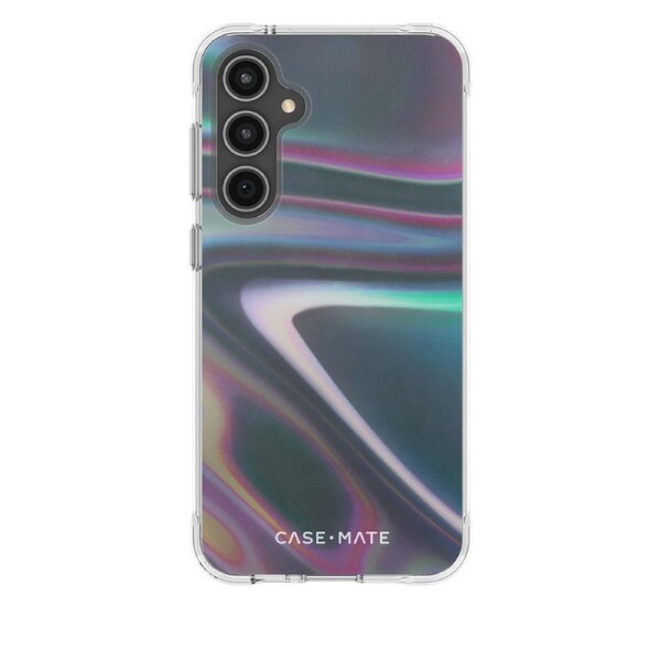 Case-Mate Soap Bubble Case Phone Cover For Samsung Galaxy S23 FE 5G Iridescent