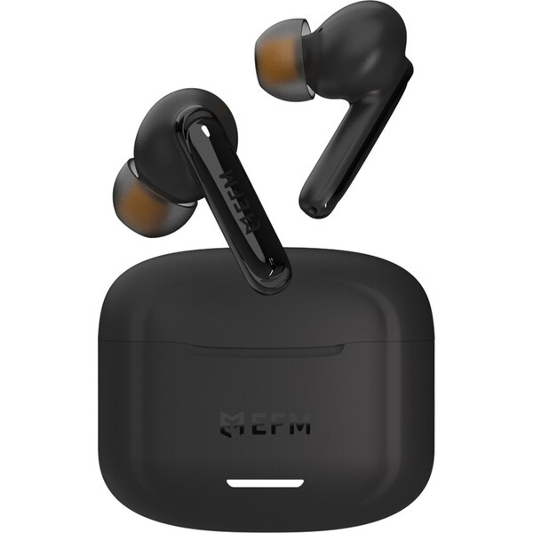 EFM New Orleans TWS In-Ear Wireless Earbuds/Earphones w/ Noise Cancelling Black