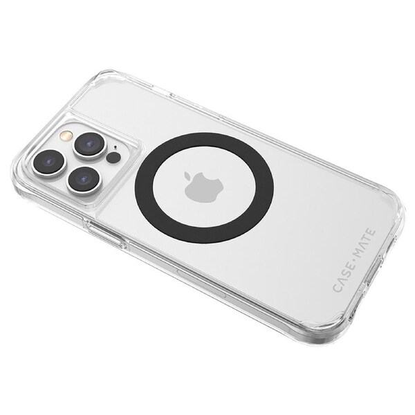 2pc Case-Mate Magnetic Ring MagSafe Conversion Kit For iPhone 14/14 Pro Black