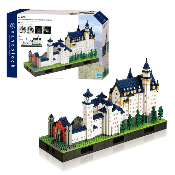 Nanoblock Schloss Neuschwanstein Castle Deluxe Edition