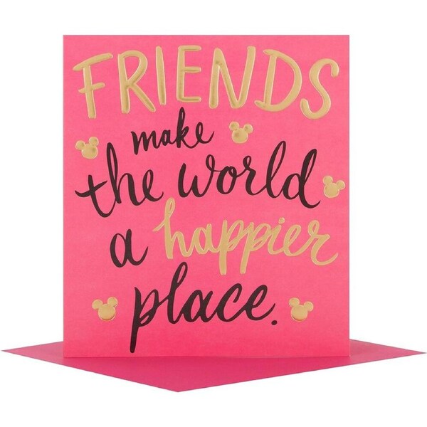 Hallmark Card - Disney Friends Birthday Card