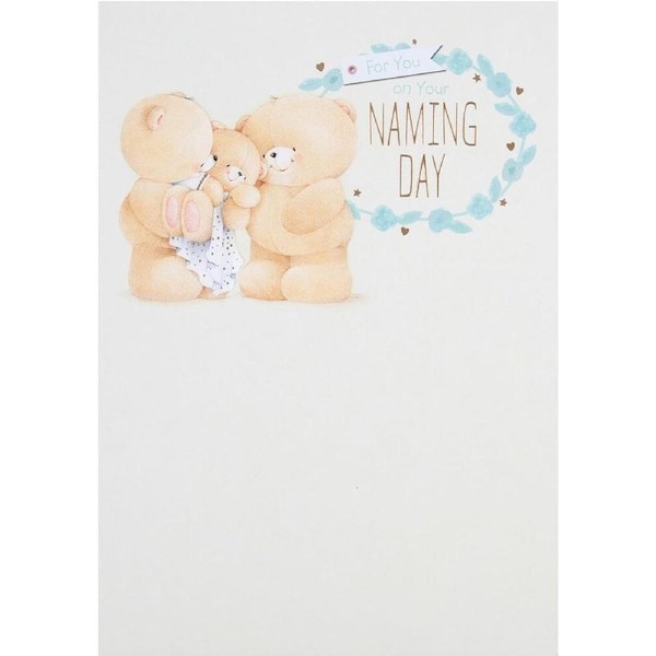 Hallmark Card - Forever Friends Naming Day Card